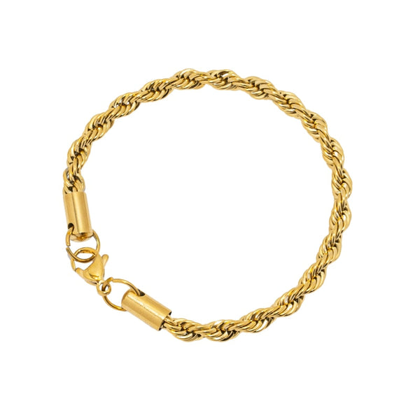 Rope Bracelet (Gold) 5MM