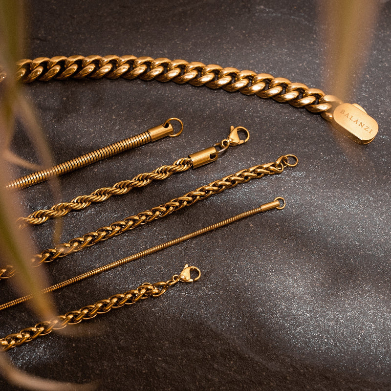 Snake Chain (Gold) 2MM