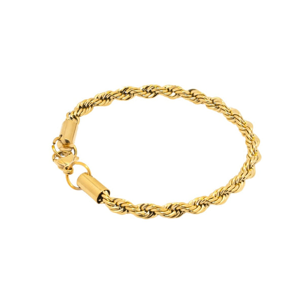 Rope Bracelet (Gold) 5MM