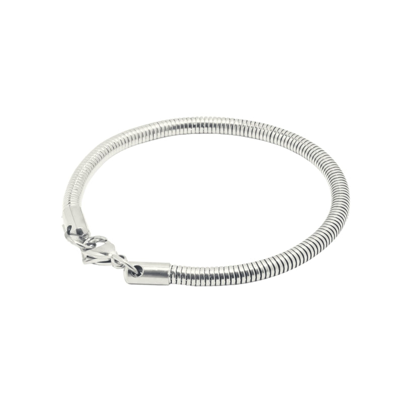 Snake Bracelet (Silver) 4MM